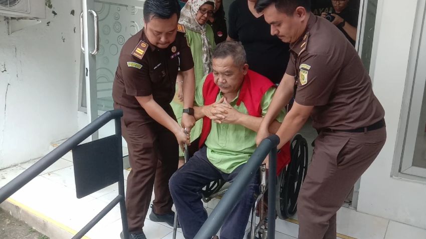 Kejari Labuhanbatu Tahan Mantan Sekda Labuhanbatu (M Yusuf Siagian)